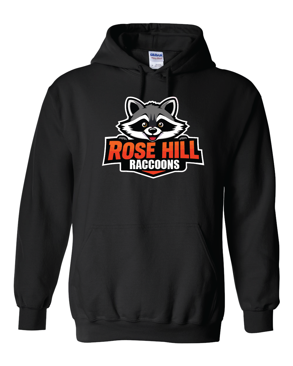 Adult Rose Hill Raccoon Hoodie NEW DESIGN