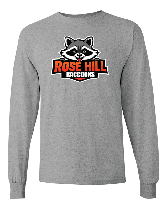 Adult Rose Hill Raccoon Long Sleeve NEW DESIGN
