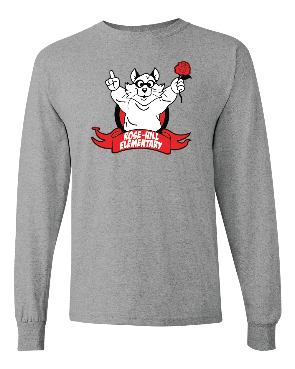 Adult Rose Hill Raccoon Long Sleeve Original