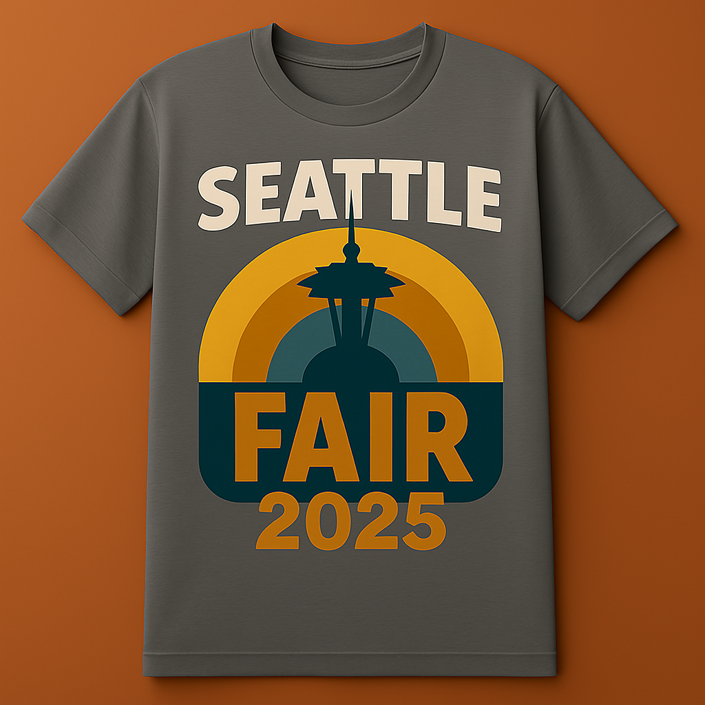 Custom screen printed t-shirts for events in the greater Seattle area