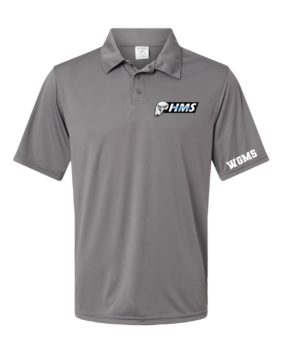 HMS Eagles Performance Polo | Grey