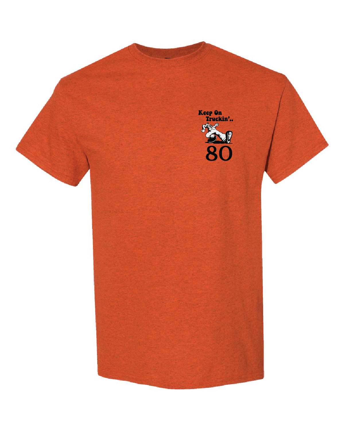 Keep on Trucking Tee | Antique Orange