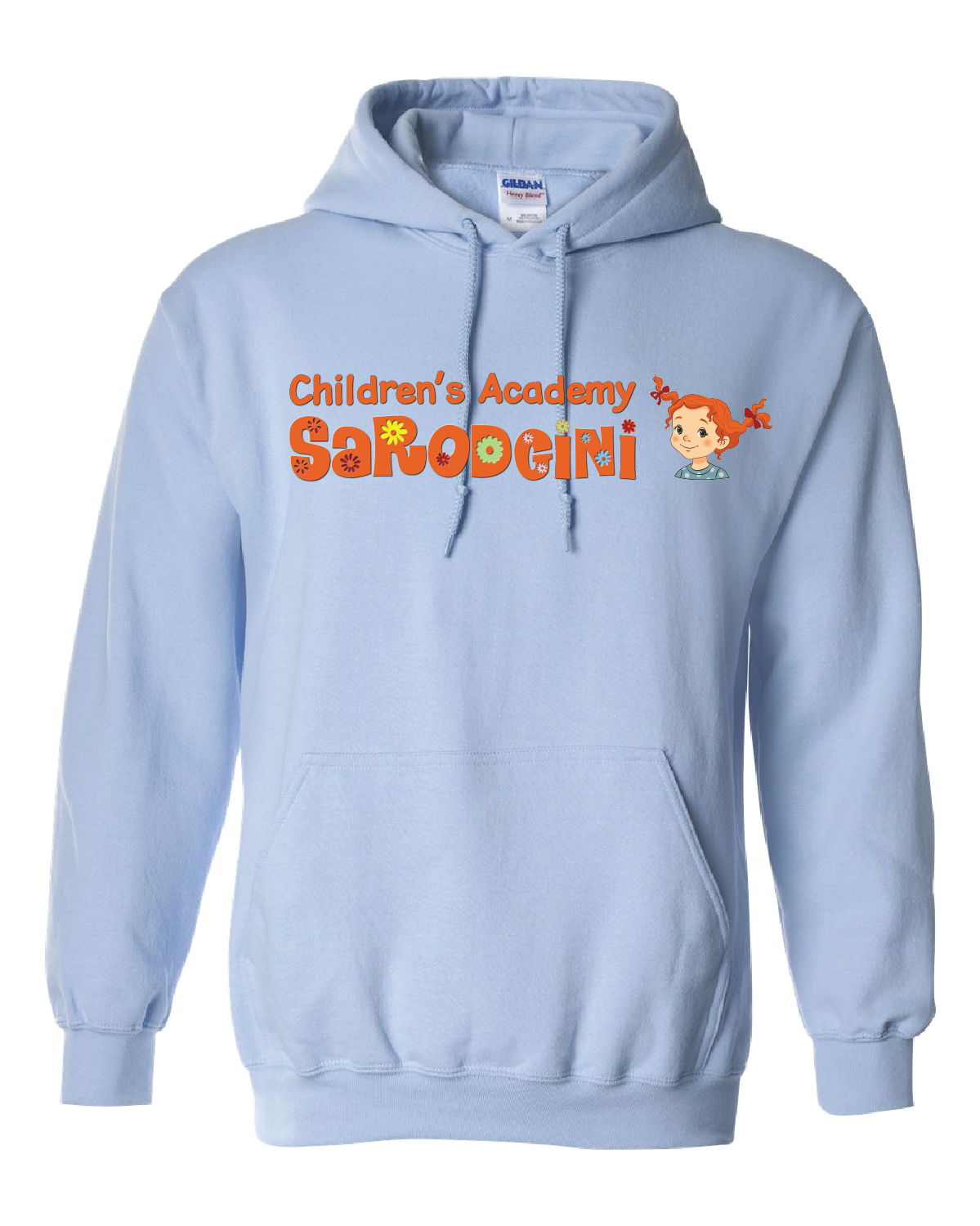 Sarodgini's Children's Academy Hoodie | Light Blue