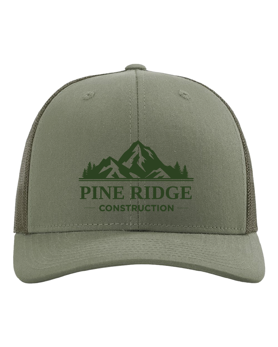Pine Ridge Richardson Trucker Hat Loden