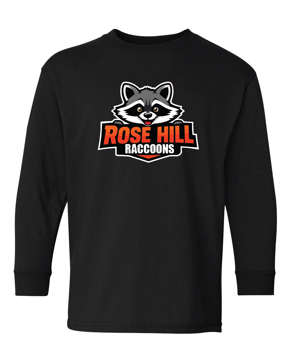 Youth Rose Hill Raccoon Long Sleeve NEW DESIGN