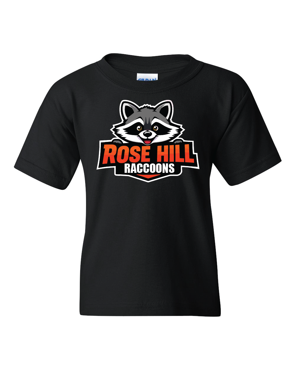 Youth Rose Hill Raccoon Tee NEW DESIGN