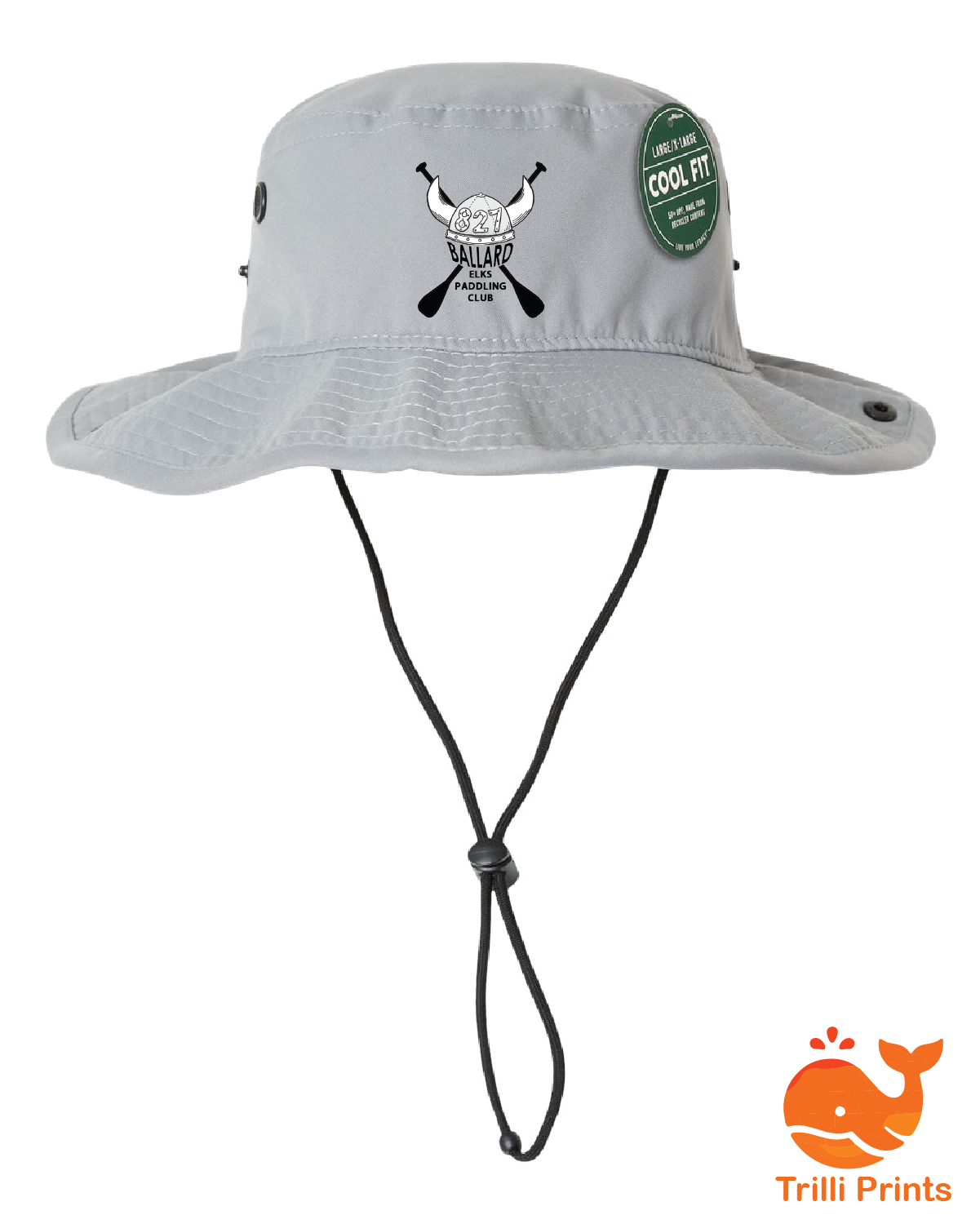 BEPC Legacy Bucket Shark Grey - Unisex – Trilli Prints LLC