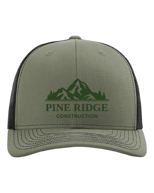 Pine Ridge Richardson Trucker Hat Loden/Black