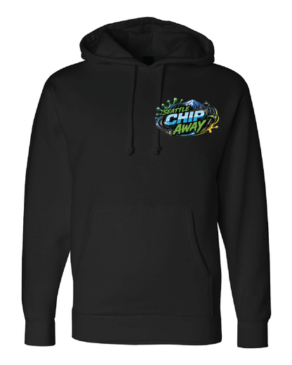 Seattle Chip Away Hoodie | Black