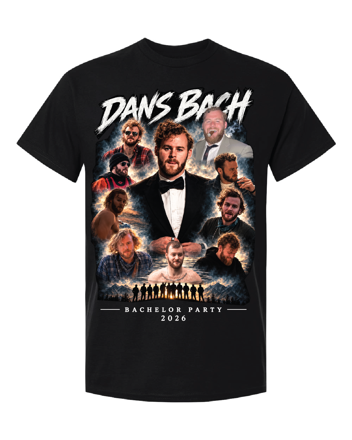 Dan's Bachelor Tee 2026 | Black