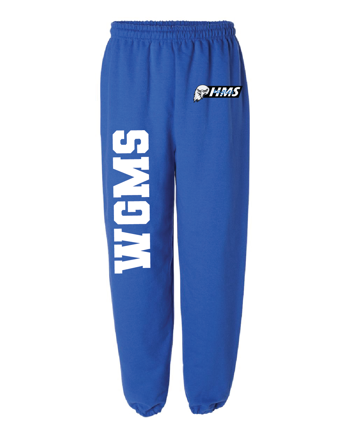 HMS "World Greatest Middle School" Sweatpants | Blue