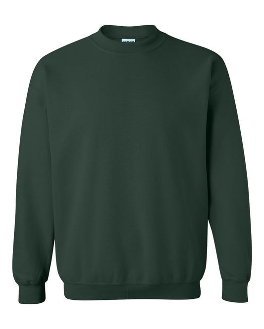 Greenwood Elementary Adult Crew Neck Sweater - Forest Green