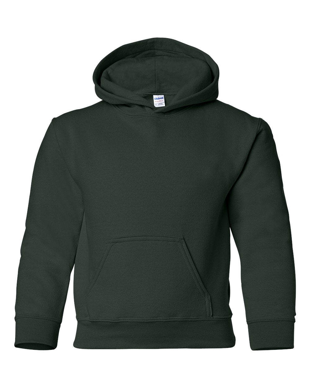 Greenwood Elementary Youth Hoodie - Forest Green