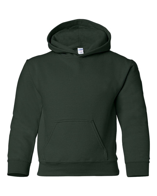 Greenwood Elementary Youth Hoodie - Forest Green