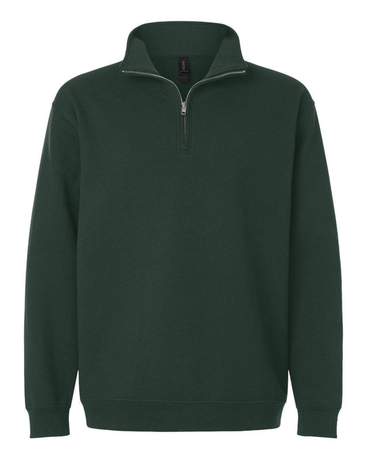 Greenwood Elementary Quarter Zip - Forest Green