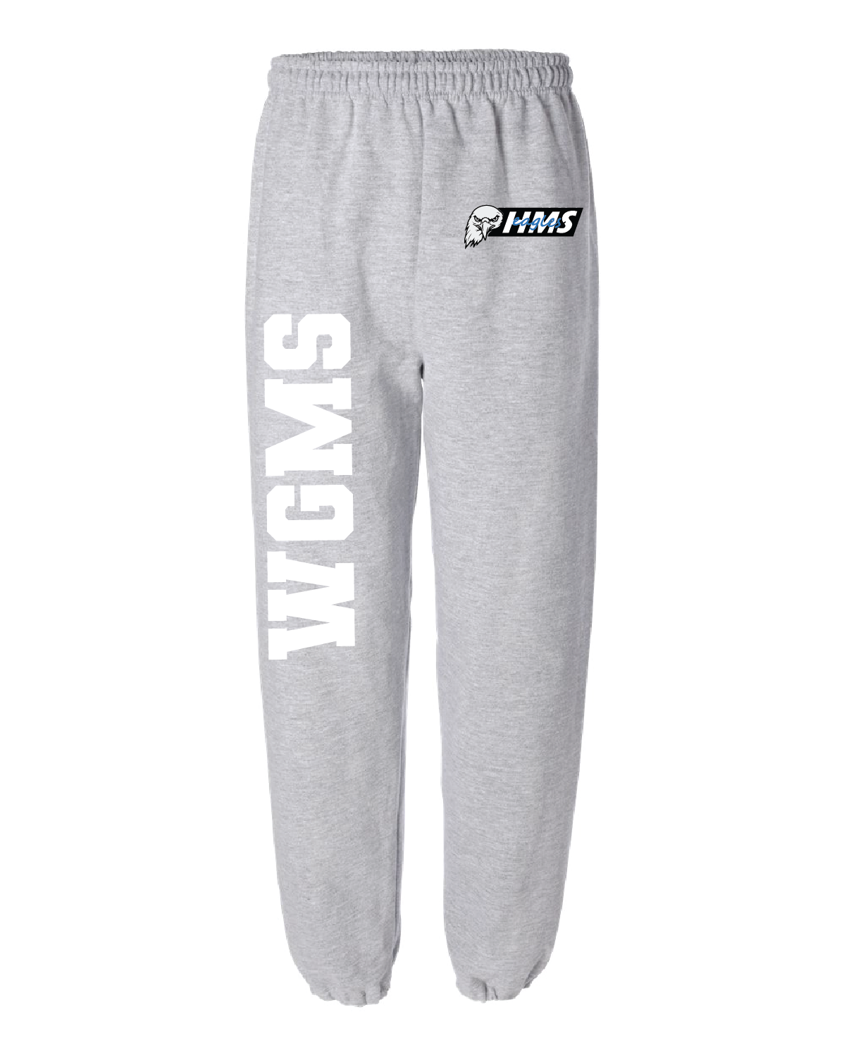 HMS "World Greatest Middle School" Sweatpants | Grey