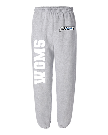 HMS "World Greatest Middle School" Sweatpants | Grey