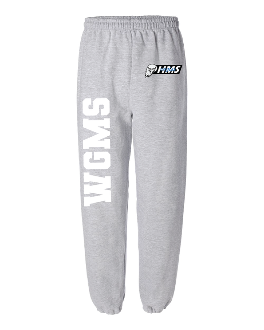HMS "World Greatest Middle School" Sweatpants | Grey