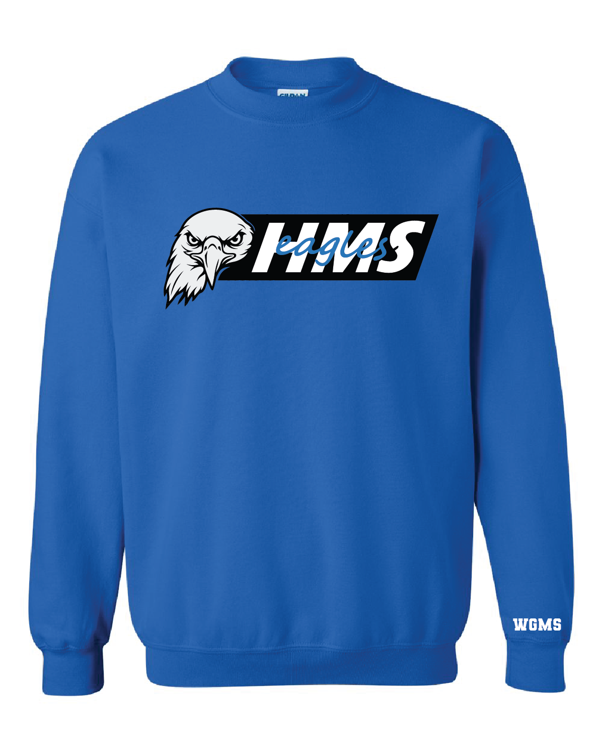 HMS Eagles Crewneck Sweater | Blue