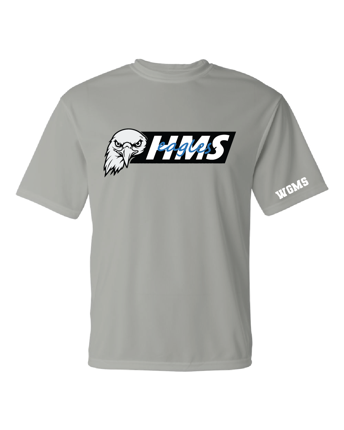 HMS Eagles Performance Tee | Grey