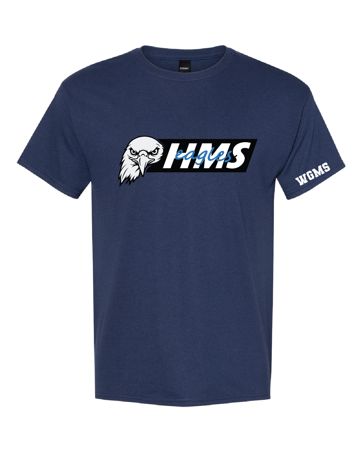 HMS Eagles Tri-Blend Tee | Navy