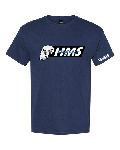 HMS Eagles Tri-Blend Tee | Navy