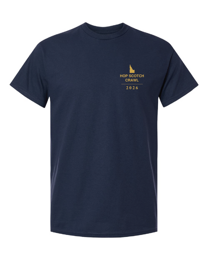 Hop Scotch Crawl Tee | Navy