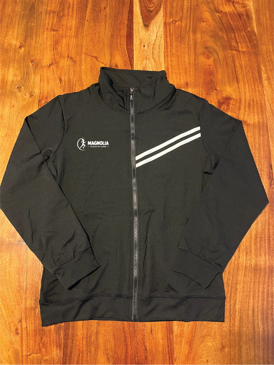 Magnolia Track Jacket | White Left Chest Print