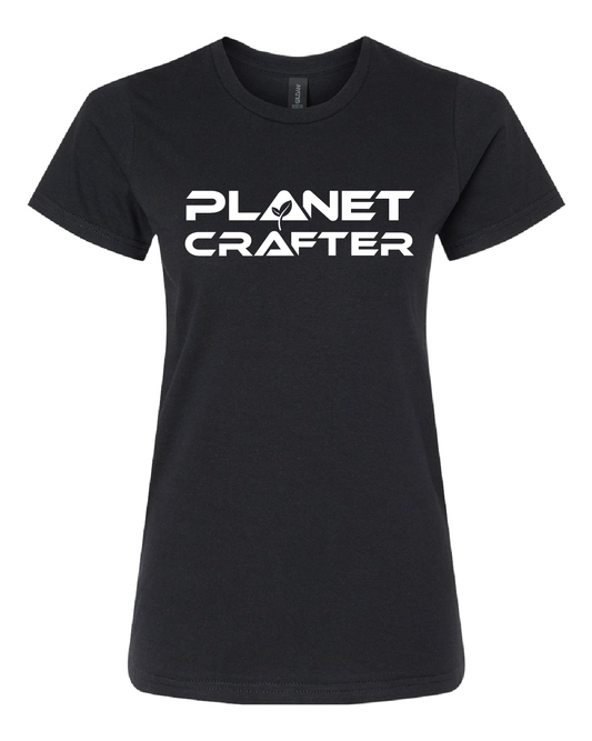 Planet Crafter Ladies Tee | Black