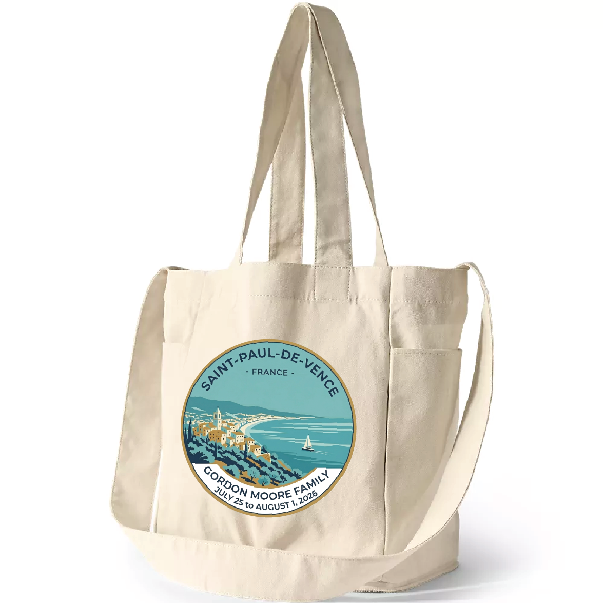 Custom Saint-Paul-De-Vence Totes Natural