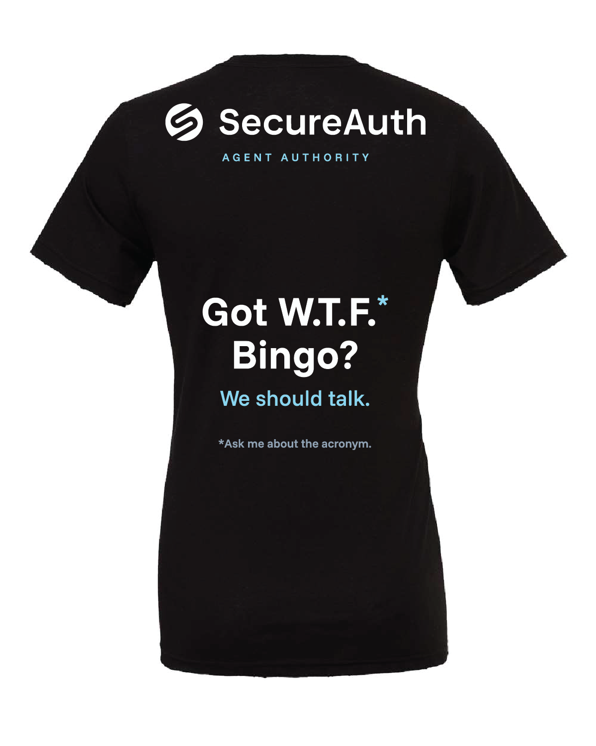 Secure Auth Tee | Black