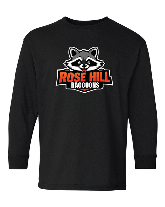 Youth Rose Hill Raccoon Long Sleeve NEW DESIGN