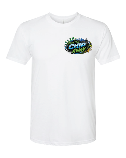 Seattle Chip Away Tee | White