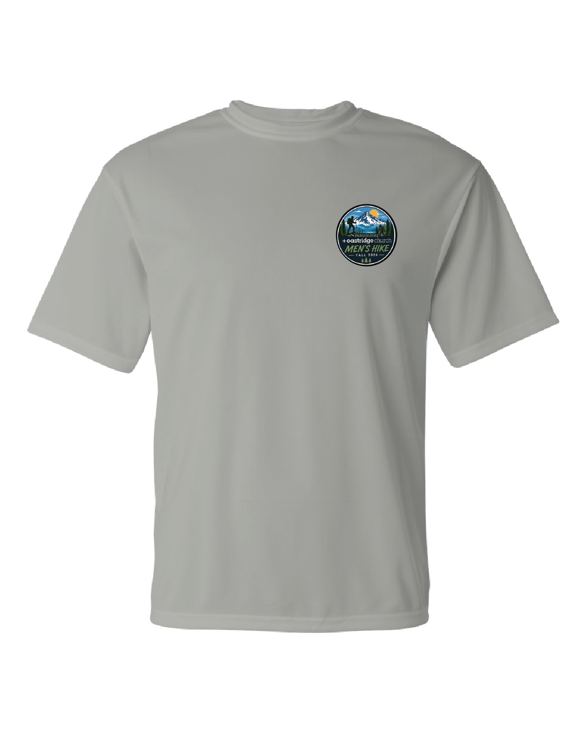 +eastridge church Men's Hike Performance Tee | Grey